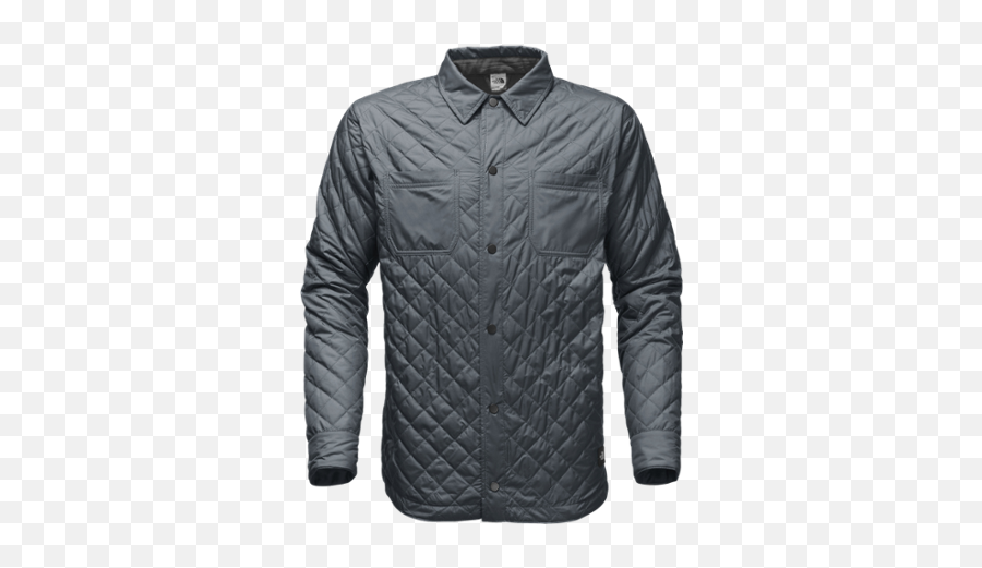 Fort Point Flannel Insulated Jacket - Menu0027s Emoji,The North Face Logo Png