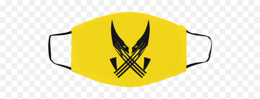 Logo Wolverine Face Mask 2 - Wolverine Vector Emoji,Wolverine Logo