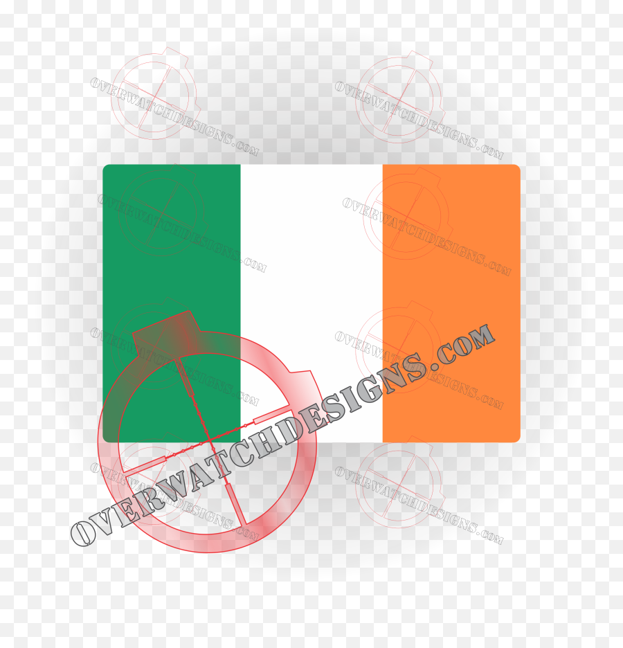 Ireland Flag Sticker - Overwatch Designs Emoji,Ireland Flag Png