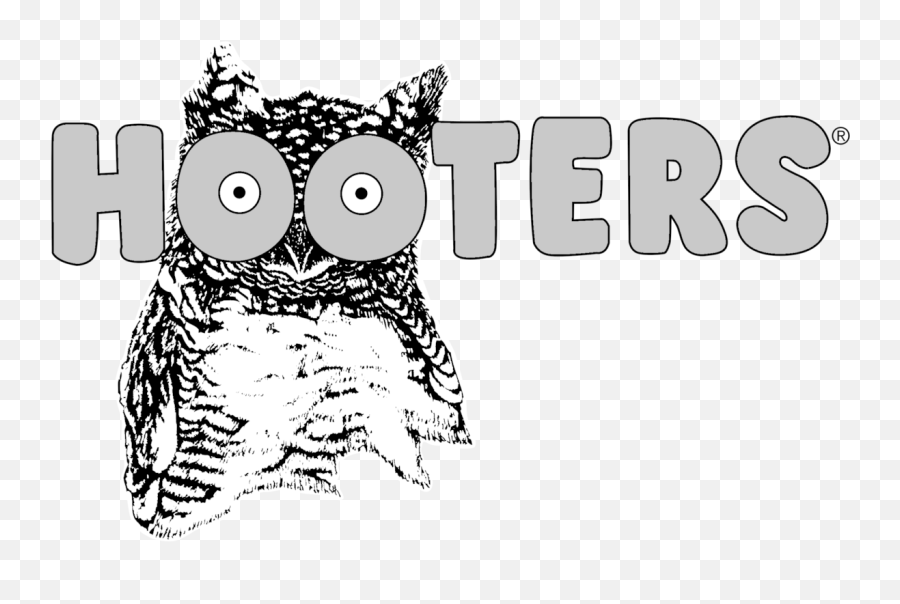 Hooters Logo Black And White U2013 Brands Logos - Hooters Emoji,Cute Logos
