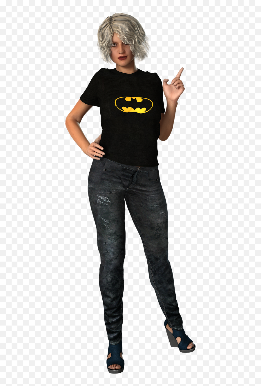 3d Woman Pose Transparent - Free Image On Pixabay Emoji,Legs Transparent Background