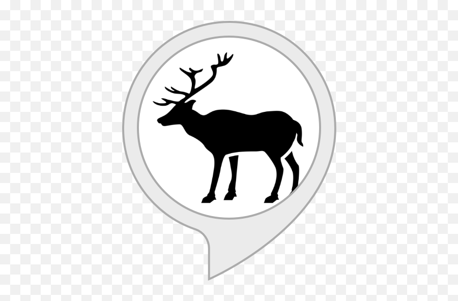 Amazoncom Deer Facts Alexa Skills Emoji,Hunting Clipart Black And White