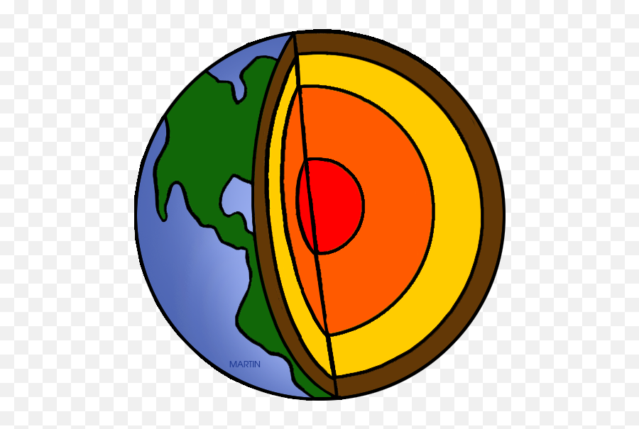 Layers Of The Earth Clipart - Geology Clipart Emoji,Earth Clipart