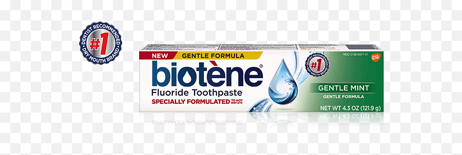 Gentle Mint Fluoride Toothpaste Biotène Emoji,Toothpaste Png