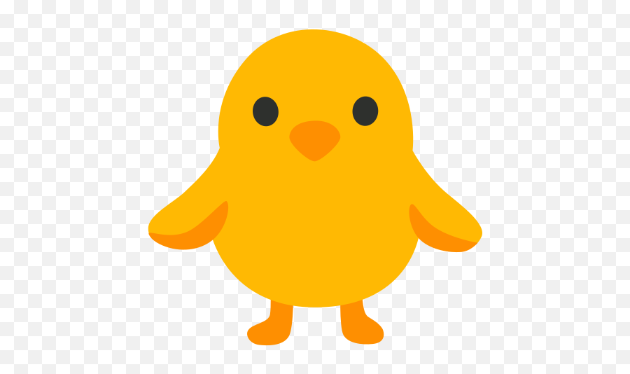 Front - Facing Baby Chick Emoji,Baby Chick Png