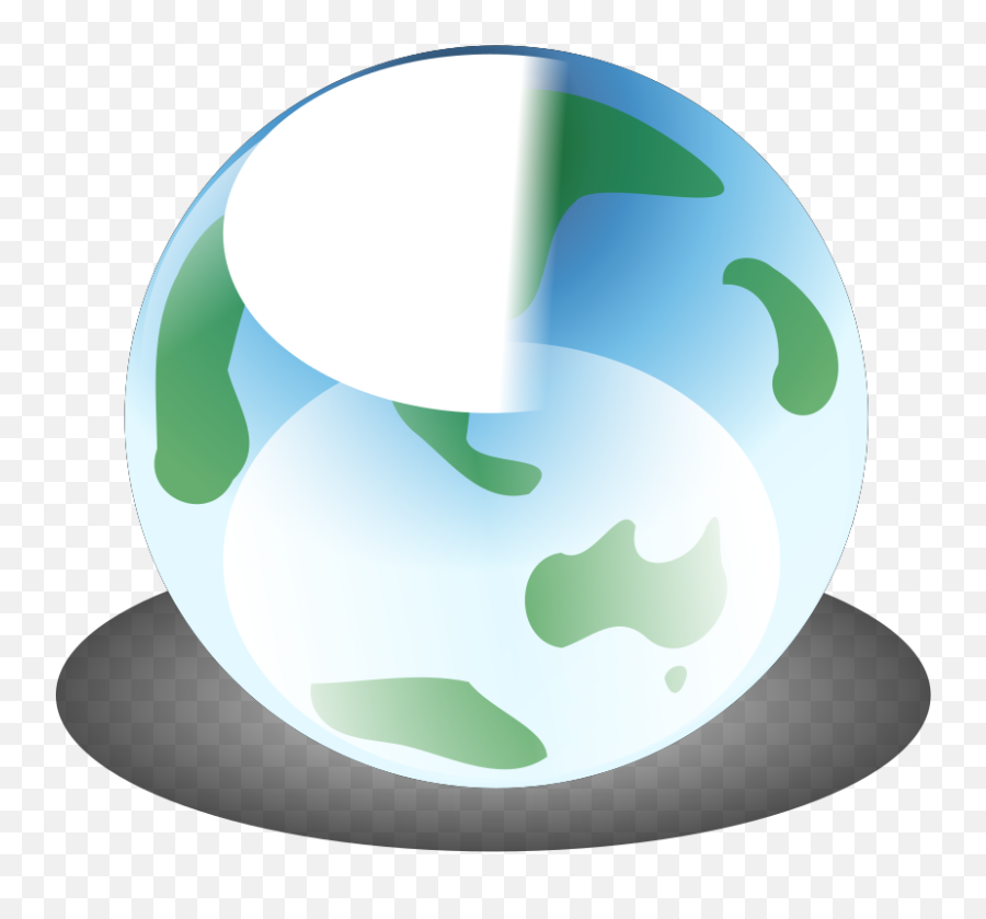 Recylcle Blue Crystal Earth Globe Png Svg Clip Art For Web Emoji,World Globe Clipart