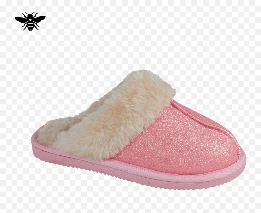 Pink Glitter Winter Slippers Emoji,Pink Sparkles Png