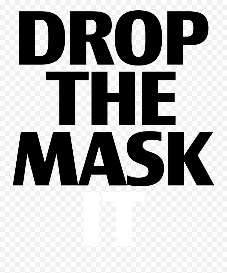 Drop The Mask Productions - Web It Design Training Services Full House Poker Emoji,Mask Logo