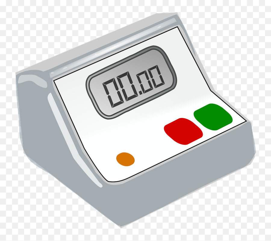 Digital Clock Alarm Time - Stop Clock Clipart Emoji,Timer Clipart