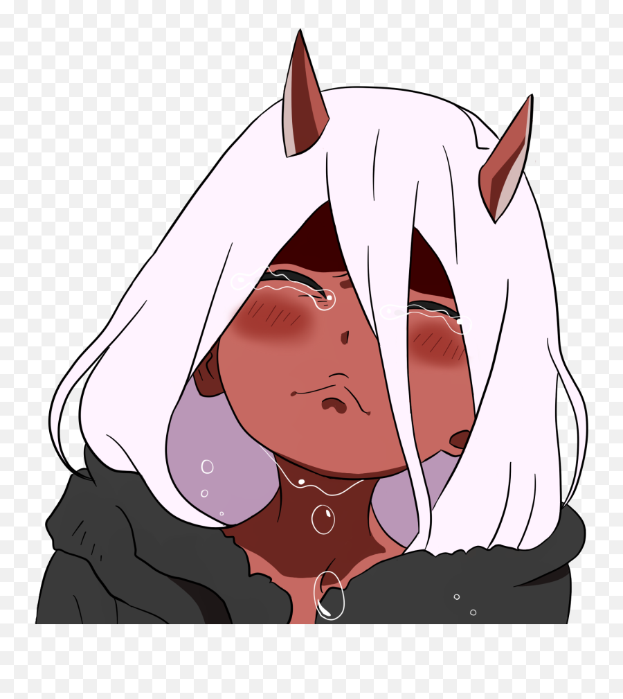 Darling In The Franxx Transparent Png - Zero Two Oni Png Emoji,Darling In The Franxx Logo