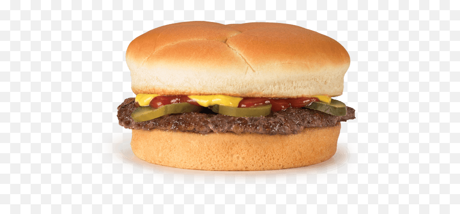 Hamburger Kidu0027s Meal Au0026w Restaurants - Ketchup Mustard And Pickles On Cheeseburger Emoji,Hamburger Png