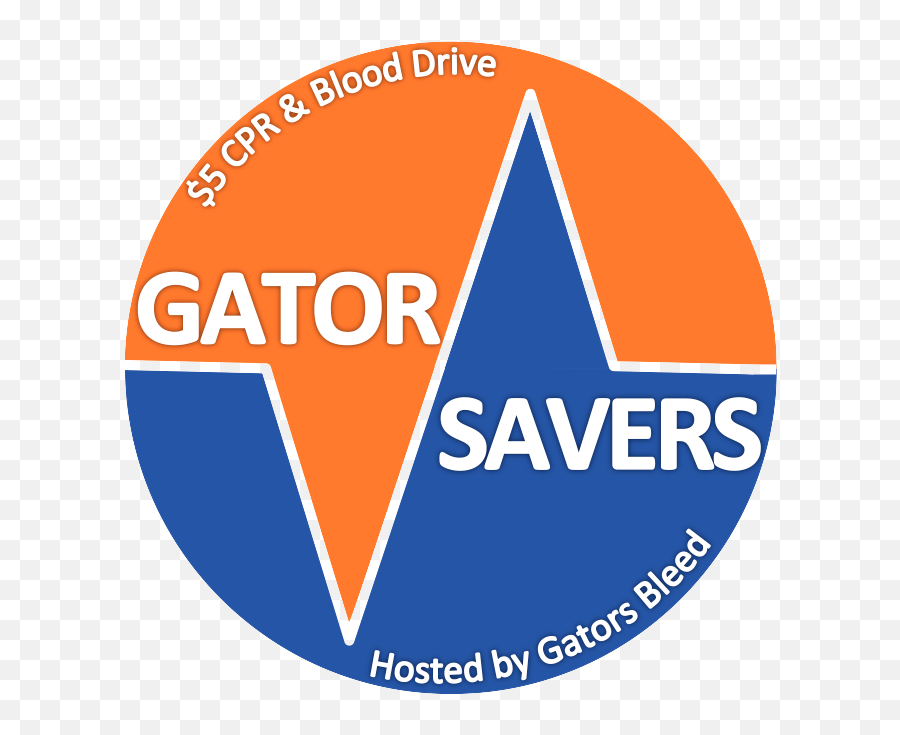Gator Savers Gators Bleed Uf Blood Drive Advisory Council - Vertical Emoji,Uf Gator Logo