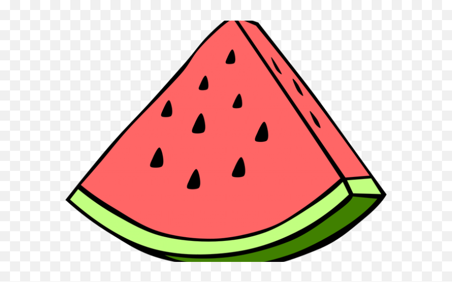 Sandwich Clipart Triangle Object - Png Download Full Size Watermelon Sticker Emoji,Triangular Clipart