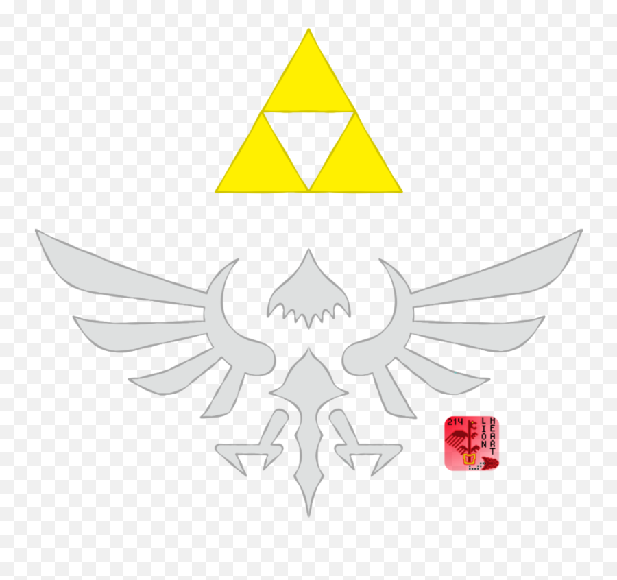 Hylian Symbol Skyward Sword By - Triforce Zelda Emoji,Skyward Sword Logo