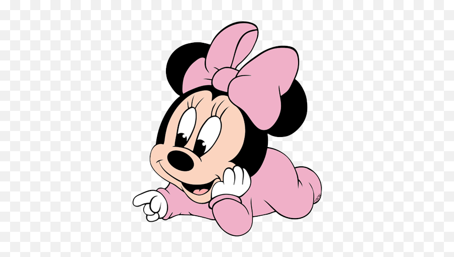 Download Hd Babies Clipart Minnie Mouse - Baby Minnie Mouse Baby Minnie Mouse Emoji,Babies Clipart