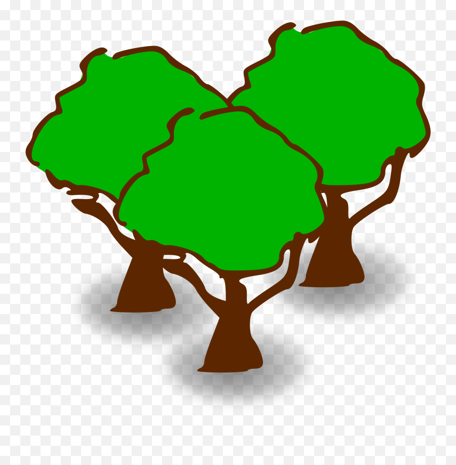 Clipart Heafy Forest - Tree Clip Art Emoji,Forest Clipart