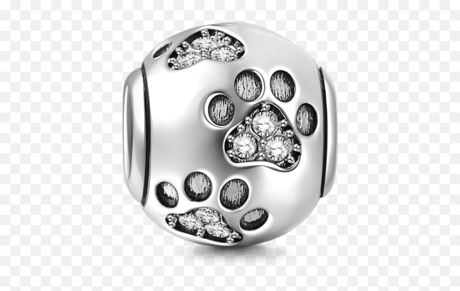 Download Animals Charms Soufeel Dog Paw Png Image With No - Pandora Charm Huellas De Perro Emoji,Dog Paw Png