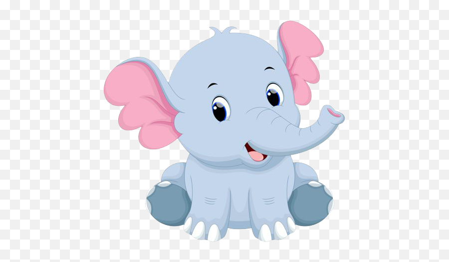 Baby Elephant Png Photo - Elephant Cute Animal Clipart Emoji,Elephant Png