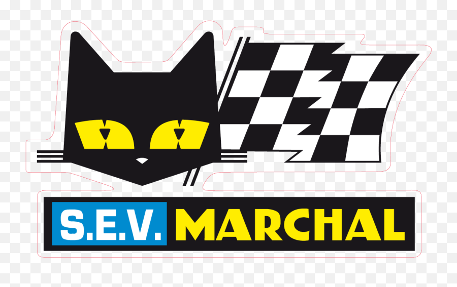 Car And Motorbike Stickers Sev Marchal Vintage Emoji,V Car Logo