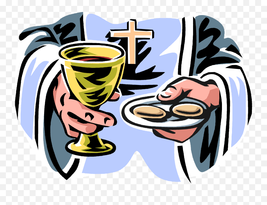 First Holy Communion Clipart Png Image - Eucharist Cartoon Emoji,Communion Clipart