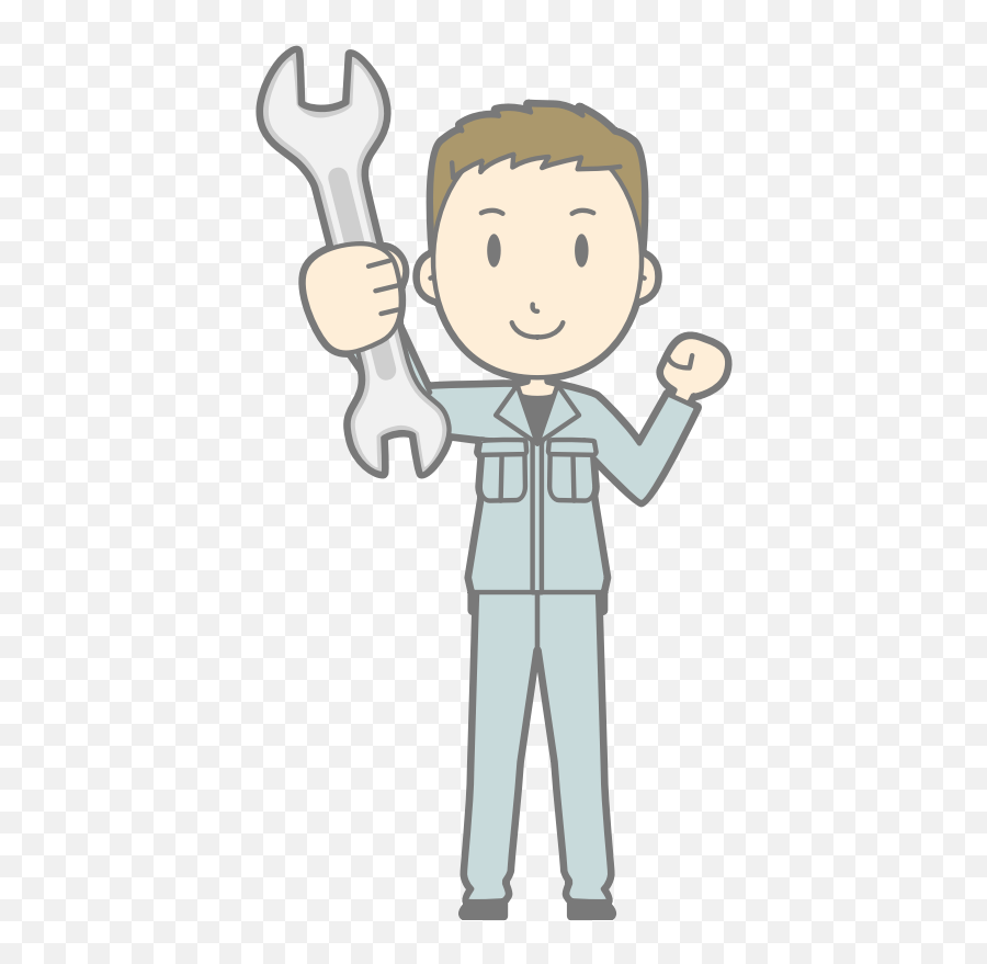 Openclipart - Cone Wrench Emoji,Mechanic Clipart
