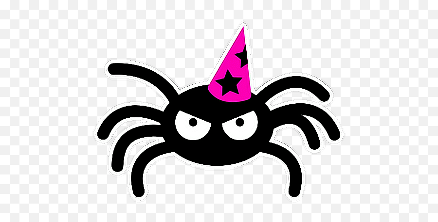 Spider Clipart Arana - Araña Halloween Png Transparent Arañas De Halloween Png Emoji,Spider Clipart