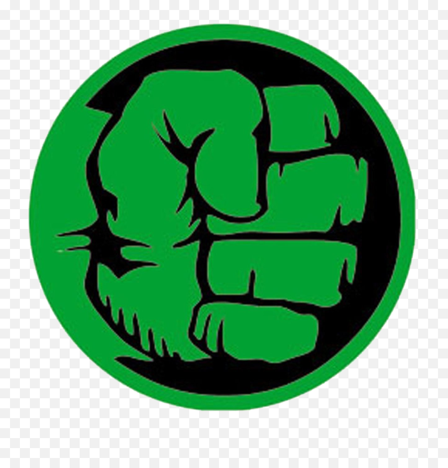 Hulk Hands Logo Fist Clip Art - Hulk Logo Png Hd Emoji,Fist Logo