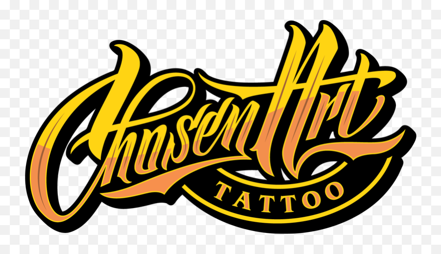 Download Chosen Art Tattoo Logo - Logo Tattoo Studio Png Emoji,Tattoo Logo