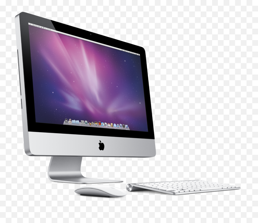 Download Imac Desktop Png - Apple Desktop Computer Png Png Mac Computer Png Emoji,Computer Png