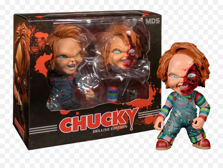 Chucky Png - Mezco Chucky Deluxe Edition Emoji,Chucky Png