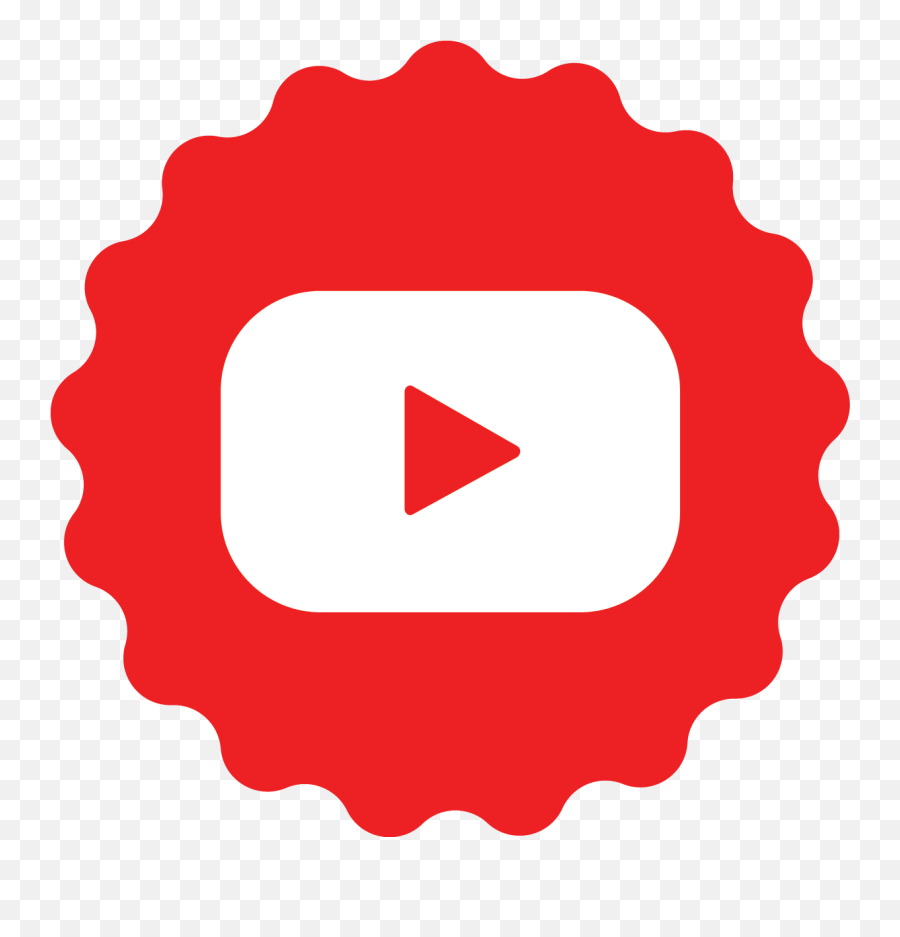 Download Star Circle Red Youtube Icon - Dot Emoji,Youtube Png