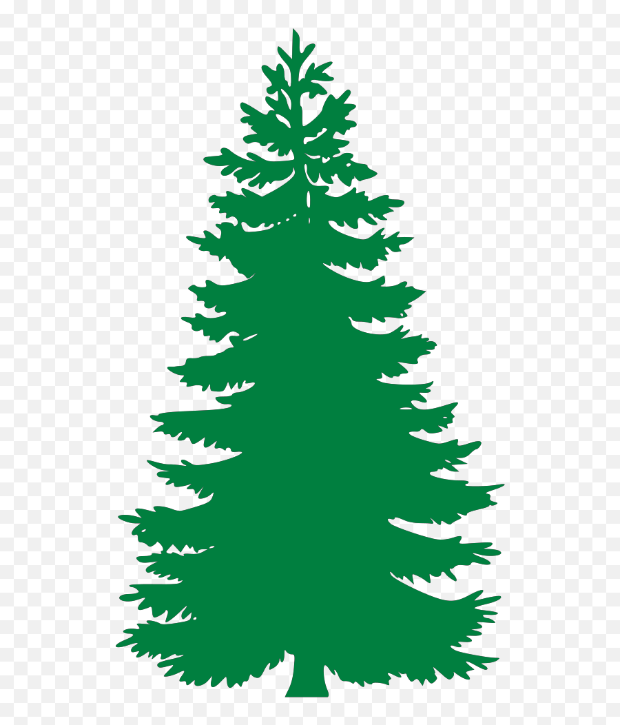 Forest Clipart Evergreen Tree Forest - Pine Tree Silhouette Emoji,Forest Clipart