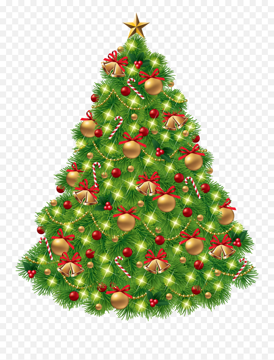 Download Full Size Of Christmas Fir - Tree Png Clipart Clipart Christmas Tree Transparent Background Emoji,Christmas Music Clipart