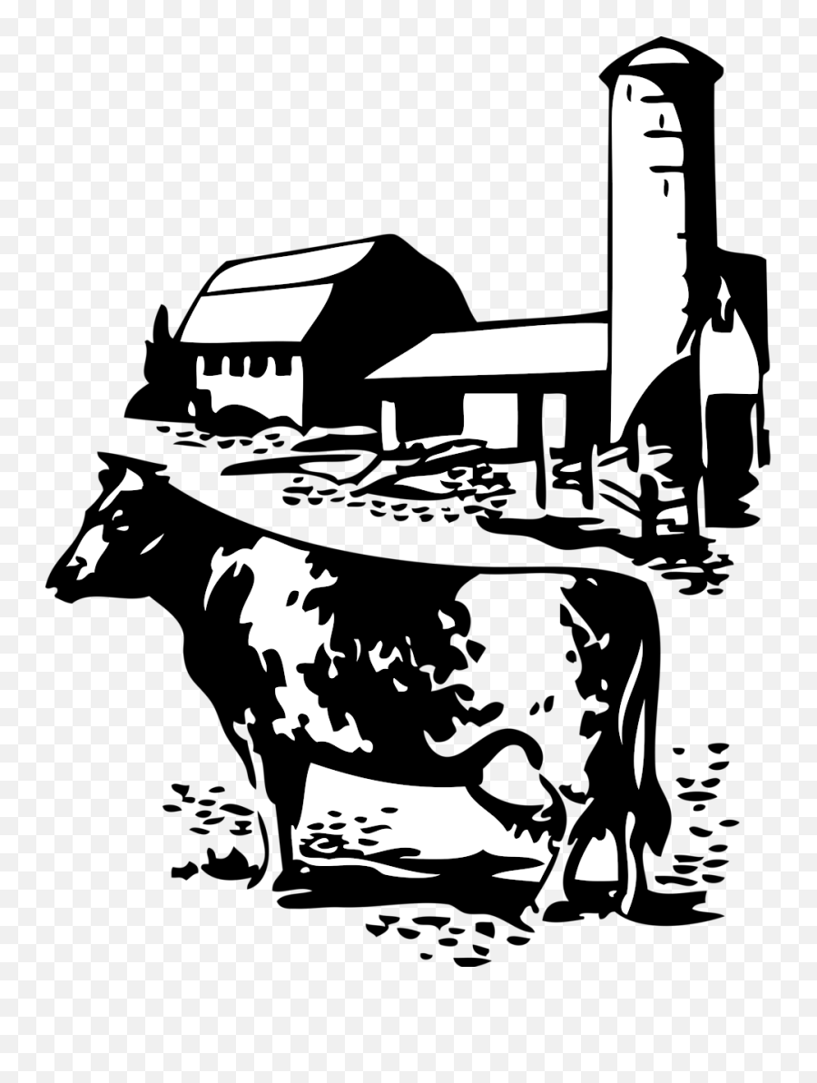 Barn Silhouette Clip Art - Google Search Farm Mural Farm Cow Farm Clipart Black And White Emoji,Barn Clipart