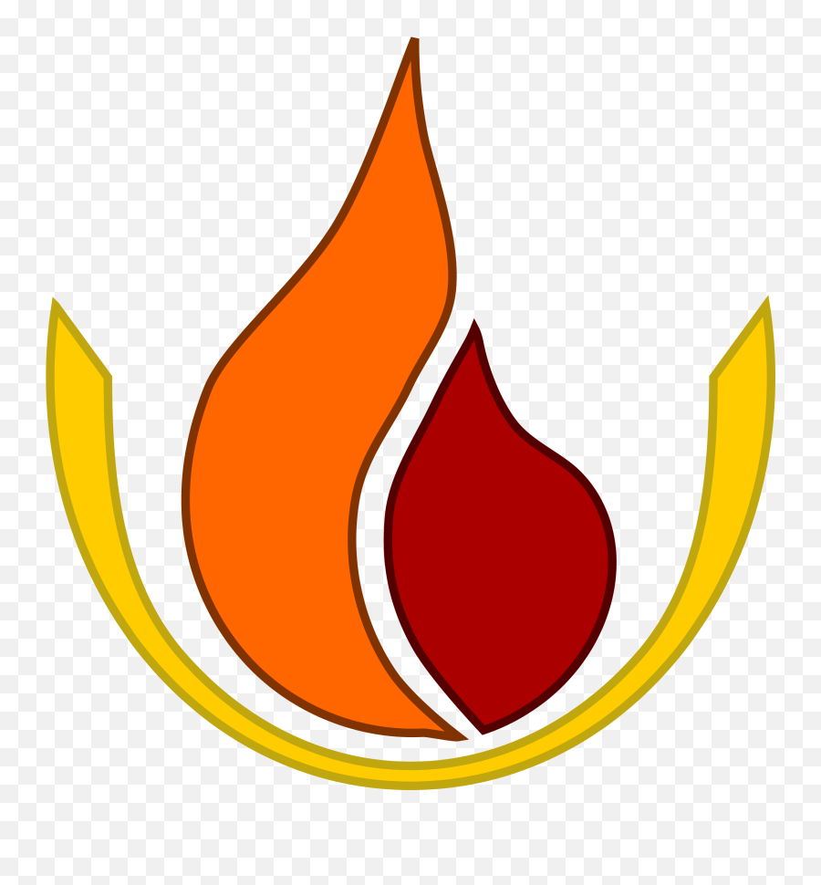 Download Simple Fire Flames Clipart - Fire Emoji,Flames Clipart