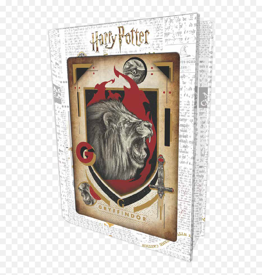 House Gryffindor 3d 300 Pieces In A Tin Emoji,Harry Potter Houses Logo