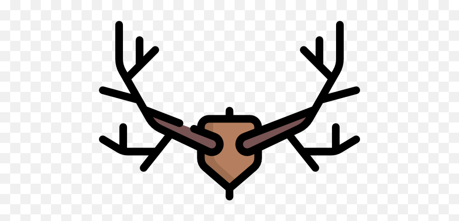 Deer Horns - Free Animals Icons Emoji,Deer Antler Logo