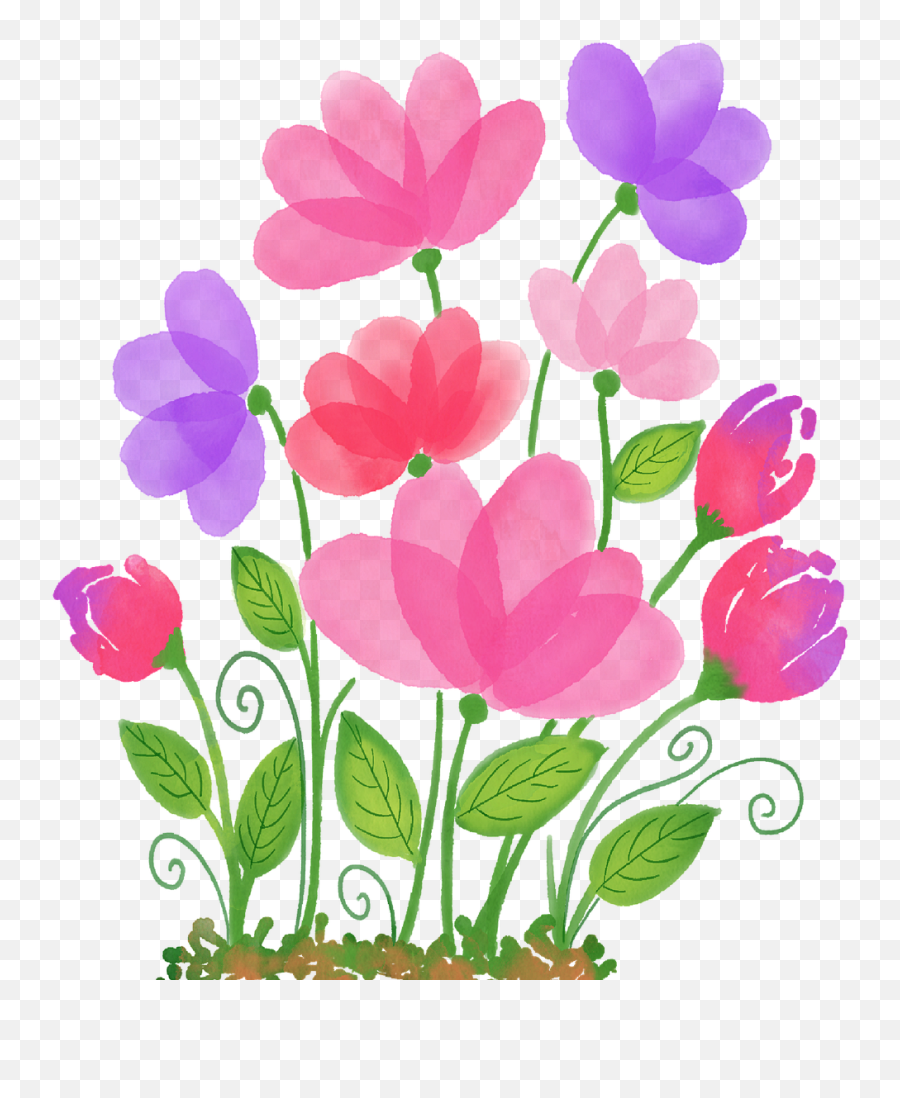 Download Free Photo Of Watercolour Flowers Watercolor Emoji,Transparent Watercolor Flowers
