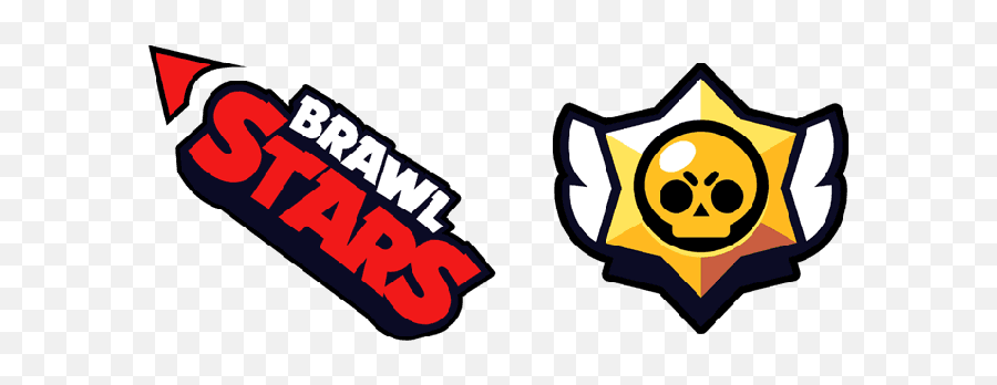 Brawl Stars Logo Cute Cursor Emoji,Cute Logo