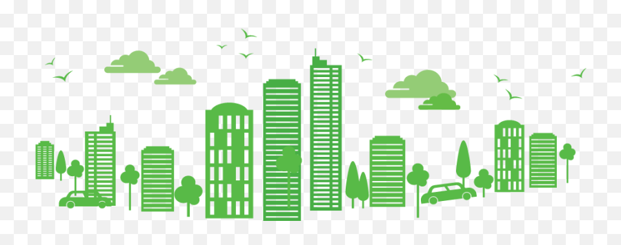 Download Green City Png - Green City Png Emoji,City Png