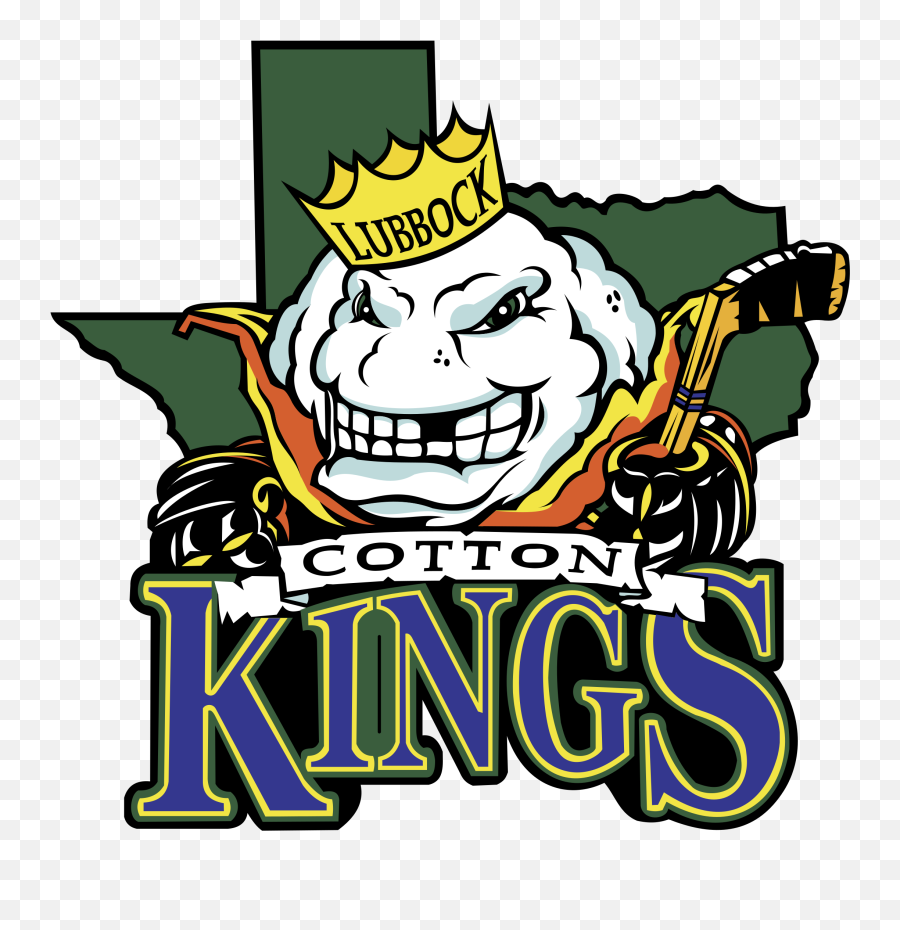 Lubbock Cotton Kings Logo Clipart - Full Size Clipart Lubbock Cotton Kings Logo Emoji,La Kings Logo