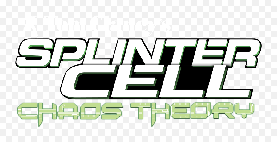 Tom Clancyu0027s Splinter Cell Chaos Theory - Steamgriddb Tom Splinter Cell Chaos Theory Logo Png Emoji,Game Theory Logo