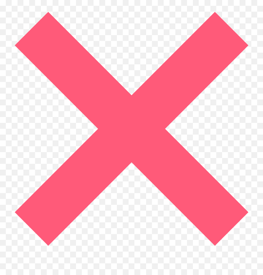 Cross Mark Emoji Clipart Free Download Transparent Png,X Emoji Png