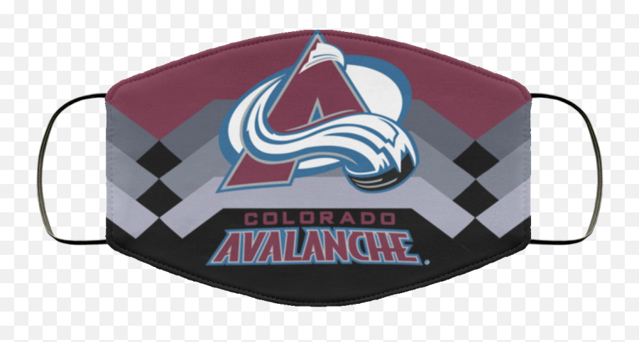 Colorado Avalanche Face Mask - Colorado Avalanche Emoji,Colorado Avalanche Logo