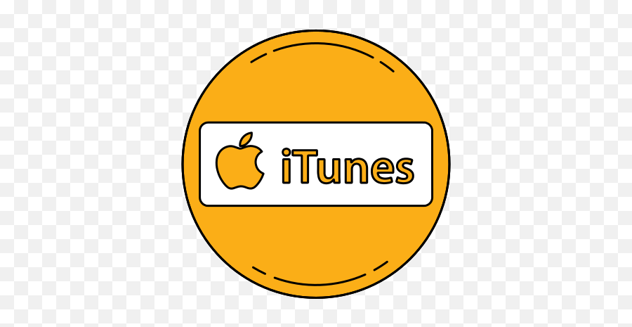 Icono Logo Naranja Itunes Apple Gratis De Famous Logos In Emoji,Apple Itunes Logo