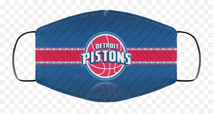 Detroit Pistons Logo Cloth Face Mask Emoji,Detroit Pistons Logo