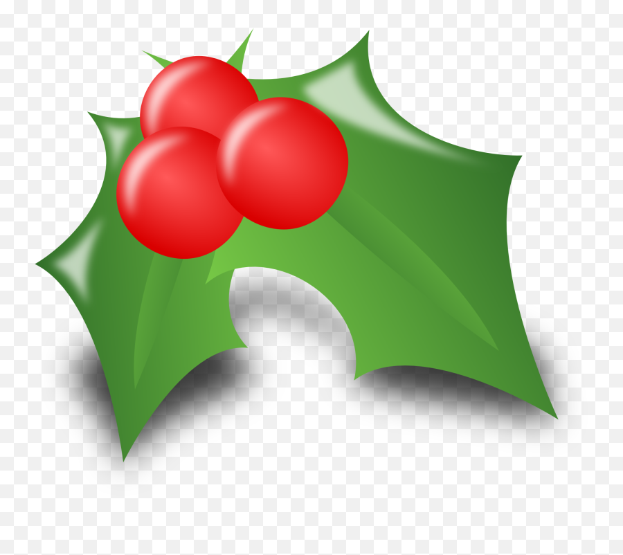 Christmas Eve - American Holly Emoji,Christmas Eve Clipart