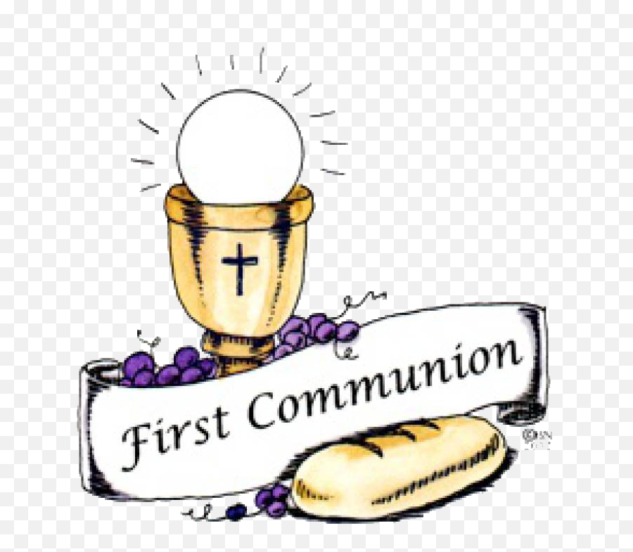 Stock First Holy Communion Free - Junk Food Emoji,Communion Clipart