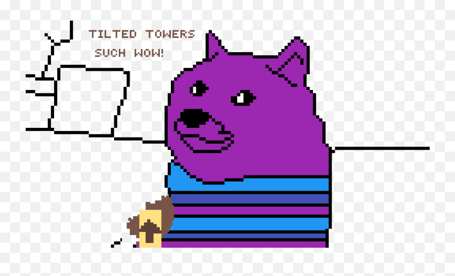 Sans Doge Transparent Cartoon - Jingfm Loot Llama Draw Emoji,Doge Transparent