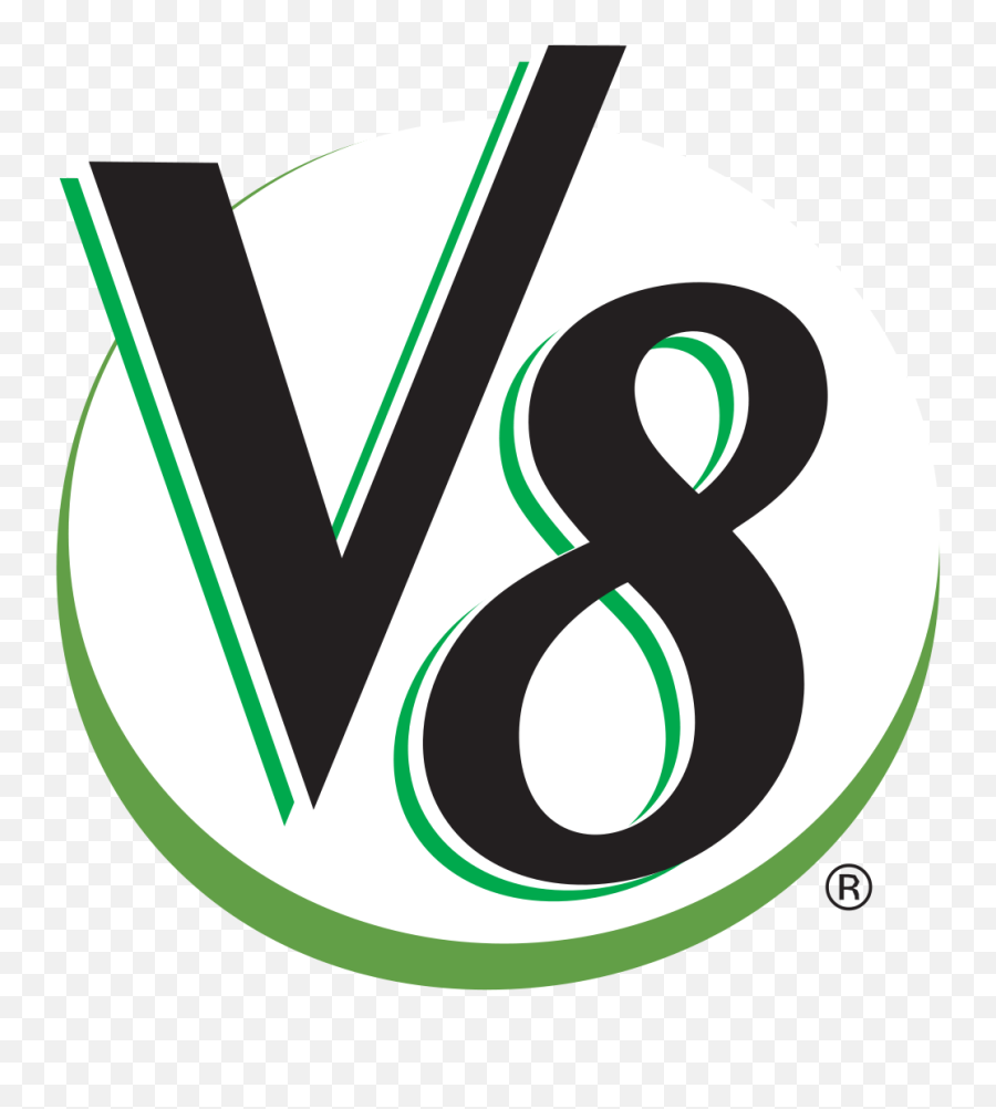 V8 - V8 Juice V8 Logo Emoji,V8 Logo